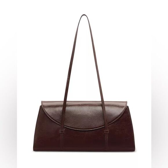 Reformation Handbags - Reformation Brown
Elena Small Leather Shoulder Bag